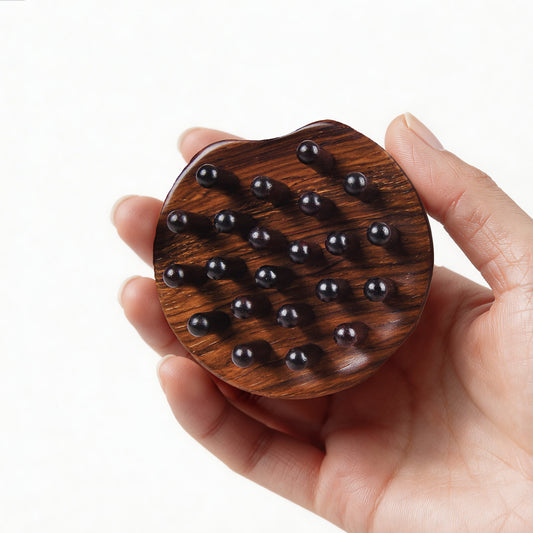 Flora Zen | Cocobolo Wood Scalp Massager