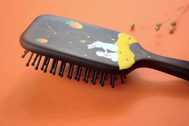 Bunny Carrot Hair Brush