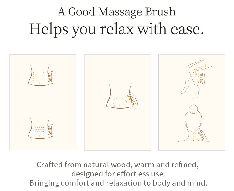 Massageur corporel en bois