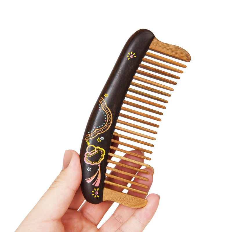 Wooden Handcrafted Hair Artisan Comb - Dream Ode