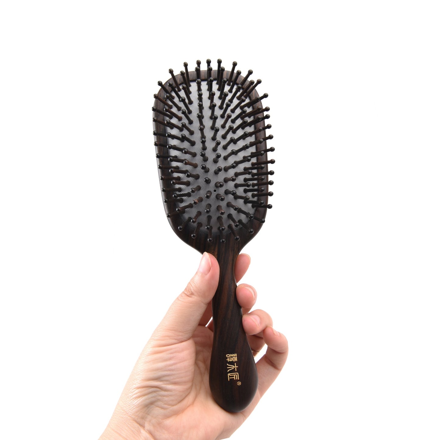 Ebony Wood Hair Brush-Lucky in Life