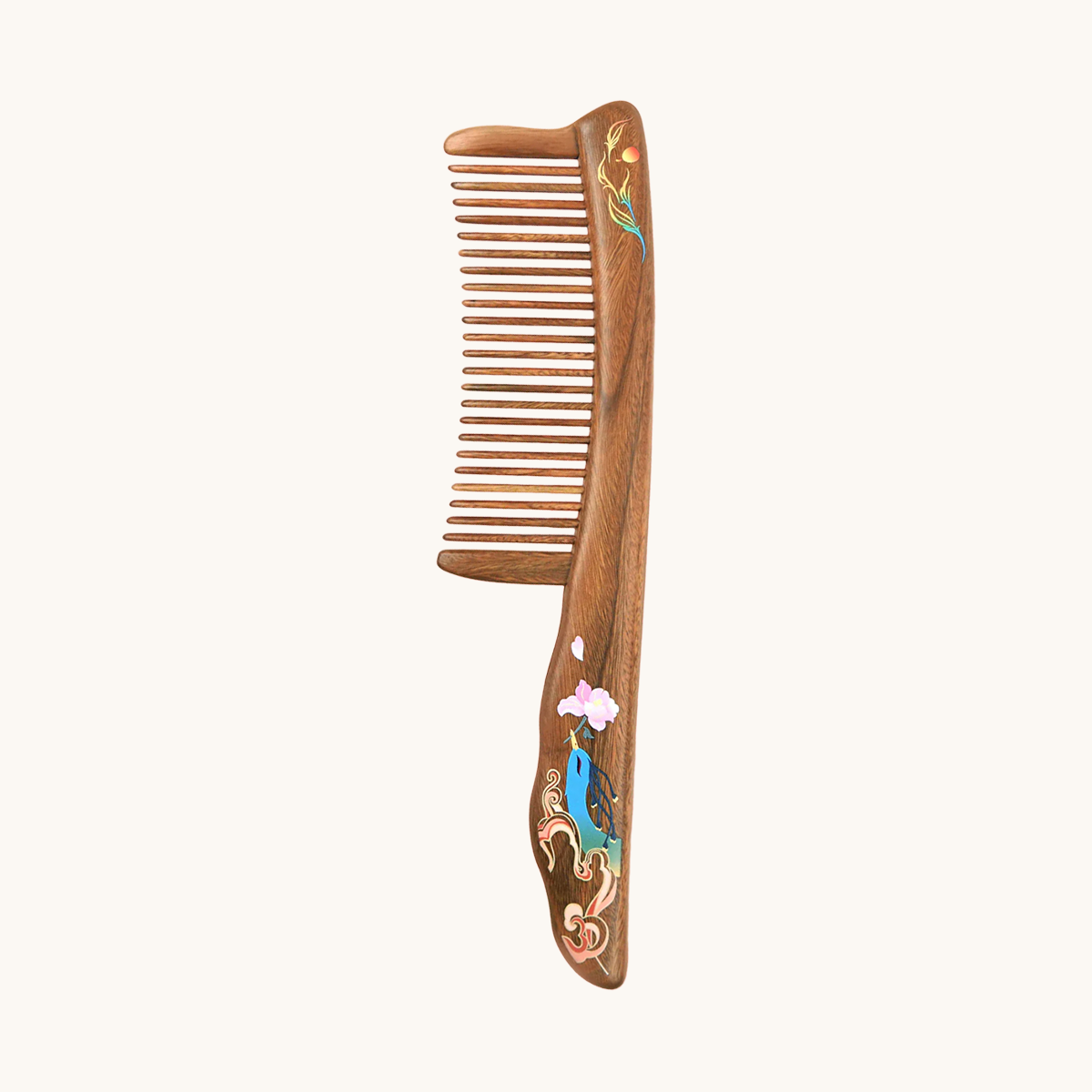 Sandalwood Comb (Blue Bird) – Tan Mujiang