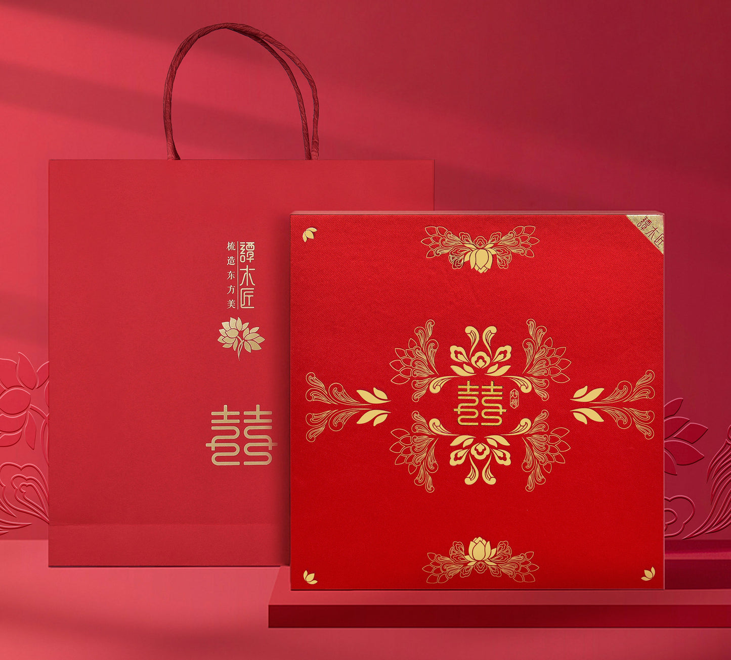 Hair Comb Wedding Gift Box