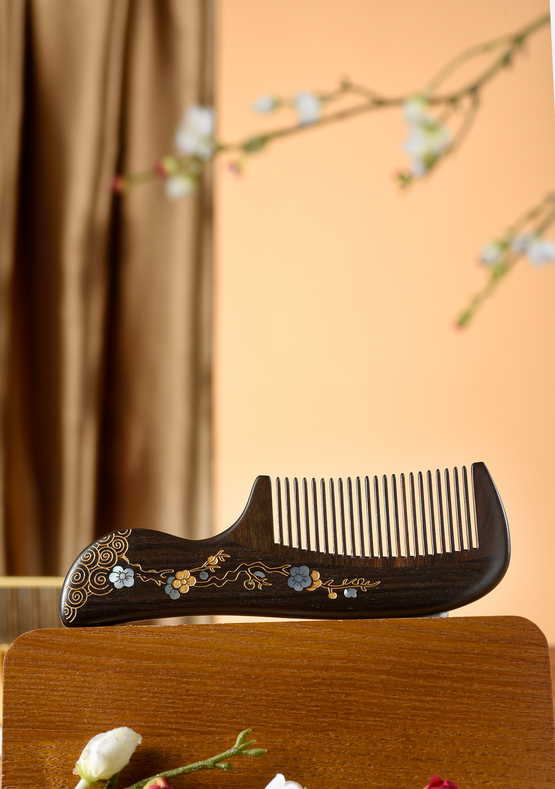 Ebony Marquebery Hair Comb