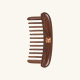 Rising Fortune | Lacquer Art South American Rosewood & Satine Bloodwood Comb