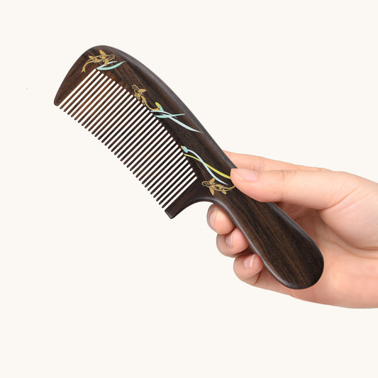 Koi Carp Wooden Comb