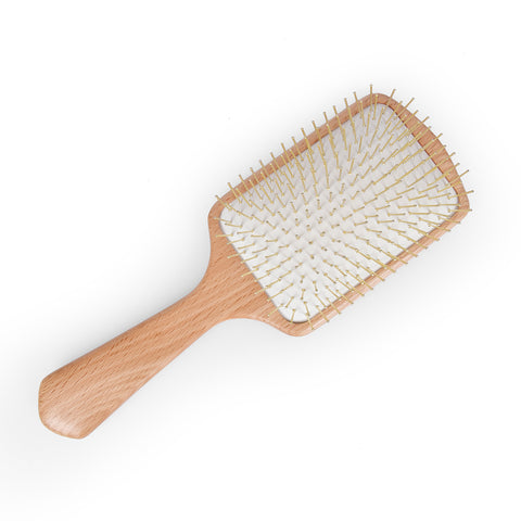 FSC Certified Beech Wood Metal Pin hairbrush