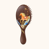 Dreambound Journey | Lacquer Art Craft South American Rosewood Cushion Brush