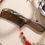 Koi Carp Wooden Comb