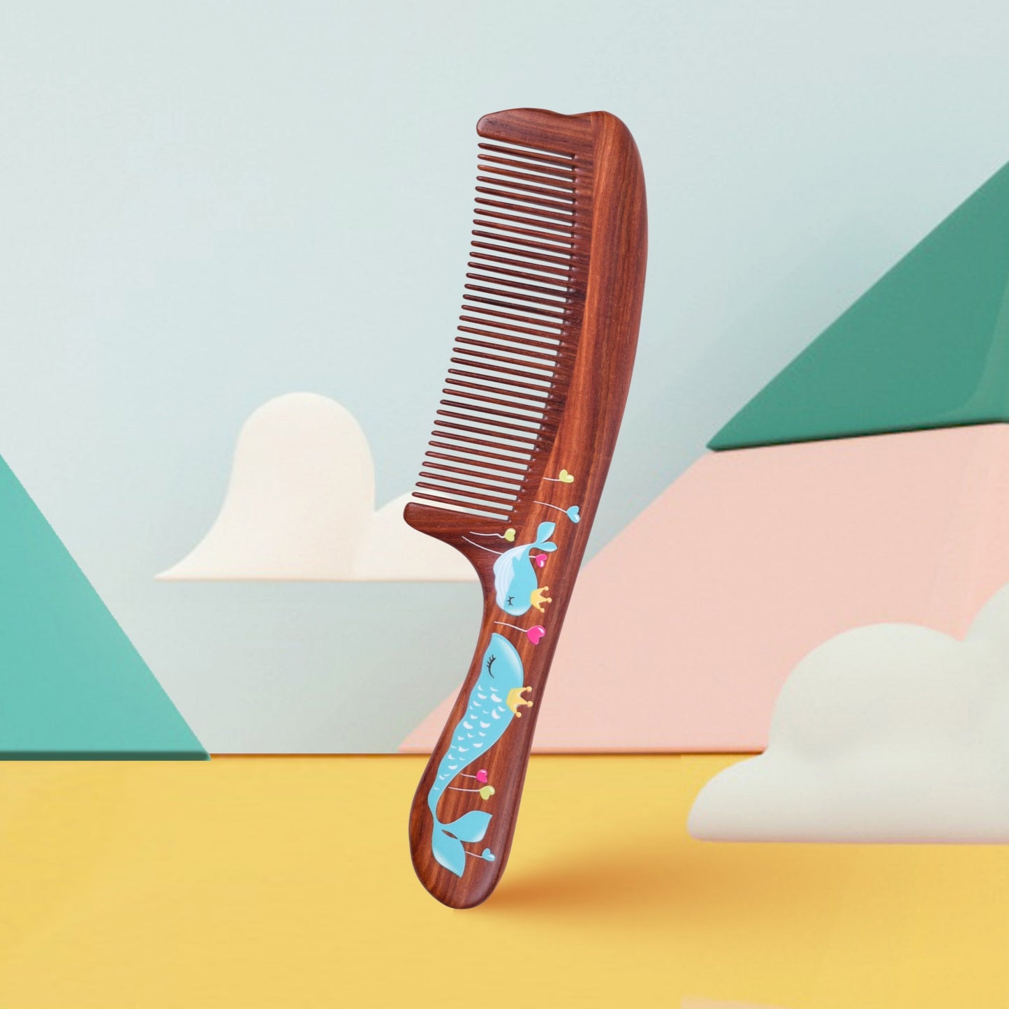 Natural Wooden Hair Comb ?¡ìC Companion