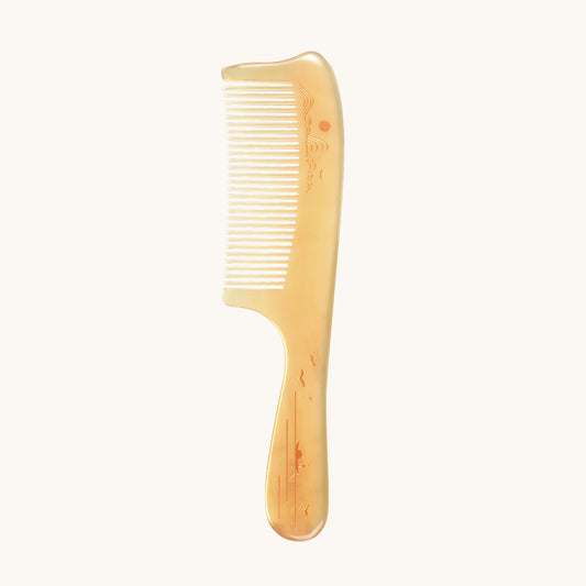 Sheep Horn Comb (Sunrise)
