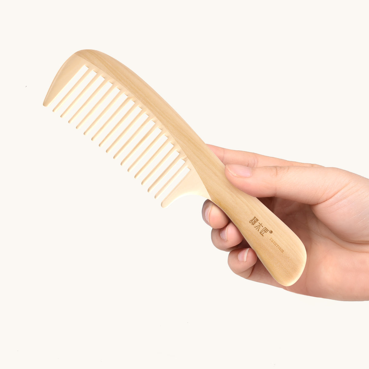 Wooden Wide Tooth Hair Comb