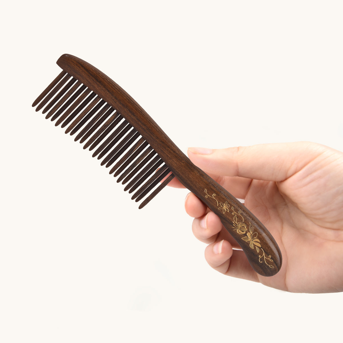 Chanate Tooth-inserted Hair Comb