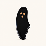 Little Ghost | Lacquer Art Craft Black Horn Gua Sha Board