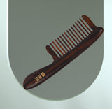 Happy and Joy Wooden Comb