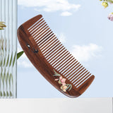 Natural Wooden  Lacquer Art Comb