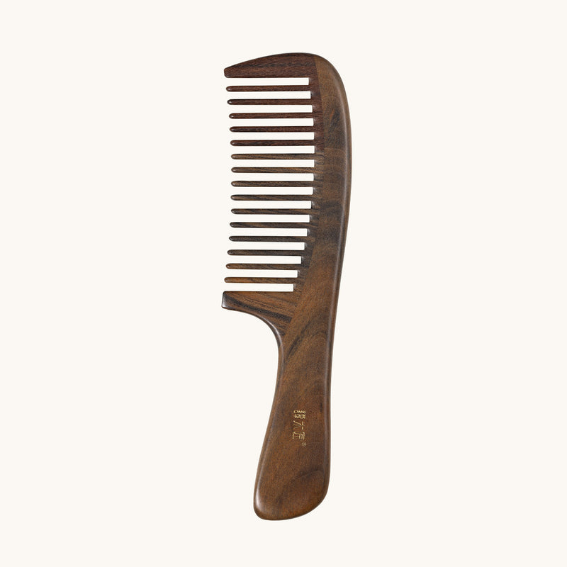 Long Handle, wide tooth comb