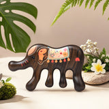Wooden Scalp Massage Comb · Peaceful Elephant