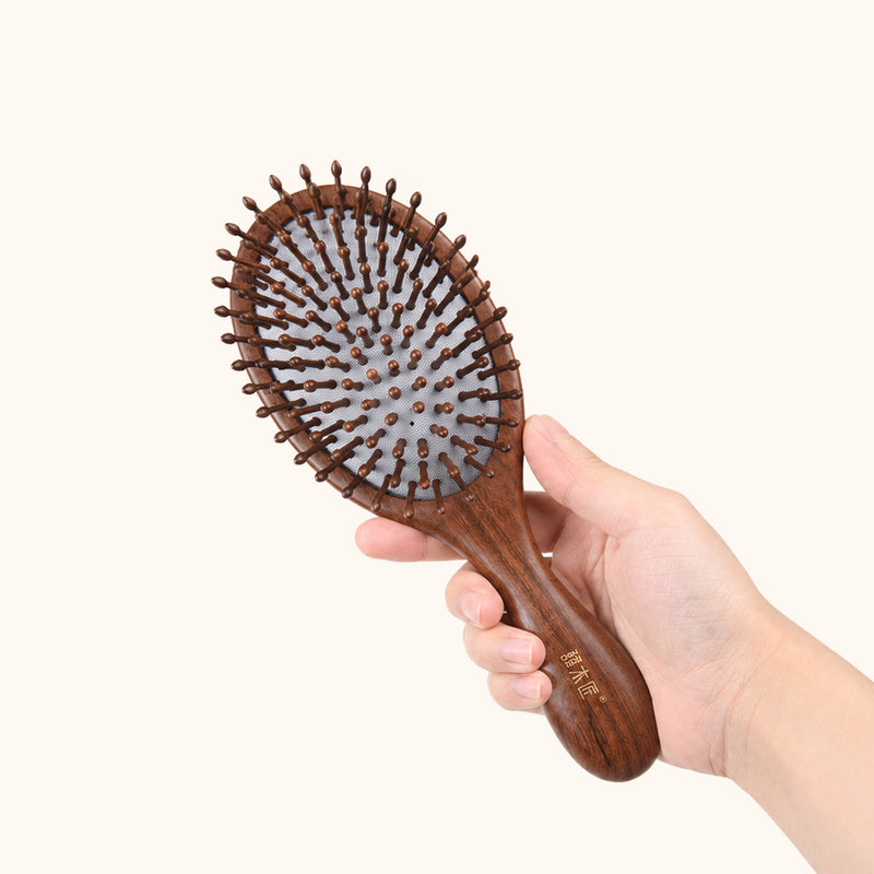 Dreambound Journey | Lacquer Art Craft South American Rosewood Cushion Brush