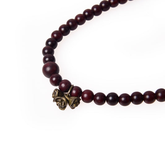 WOOD BEAD BRACELET