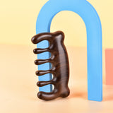 Massageur à racloir en forme d'ours