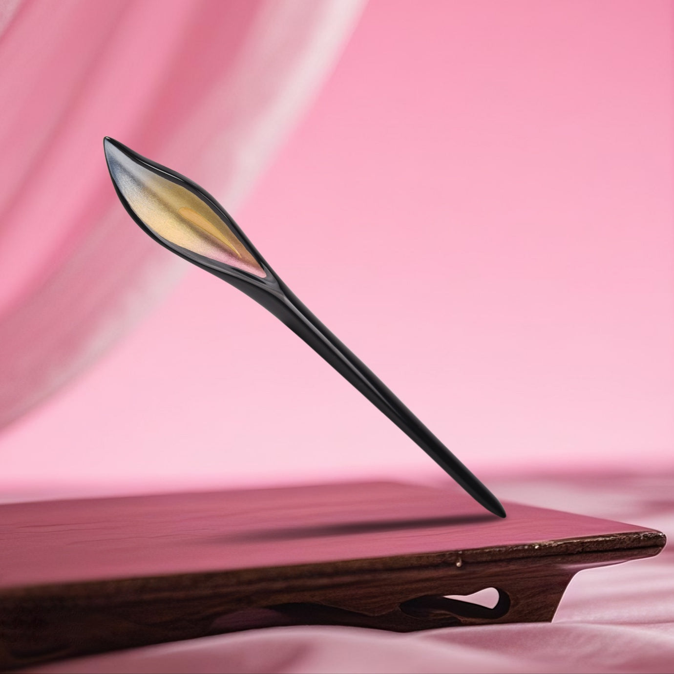 Wooden Hairpin - Blossoming Grace