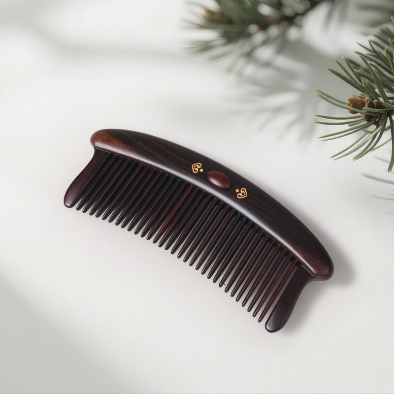 Wooden Hair Comb Artisan Comb - As My Wish
