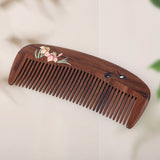Natural Wooden  Lacquer Art Comb
