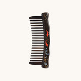 Black Rosewood Hair Comb