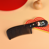 Cute Dog Wood comb