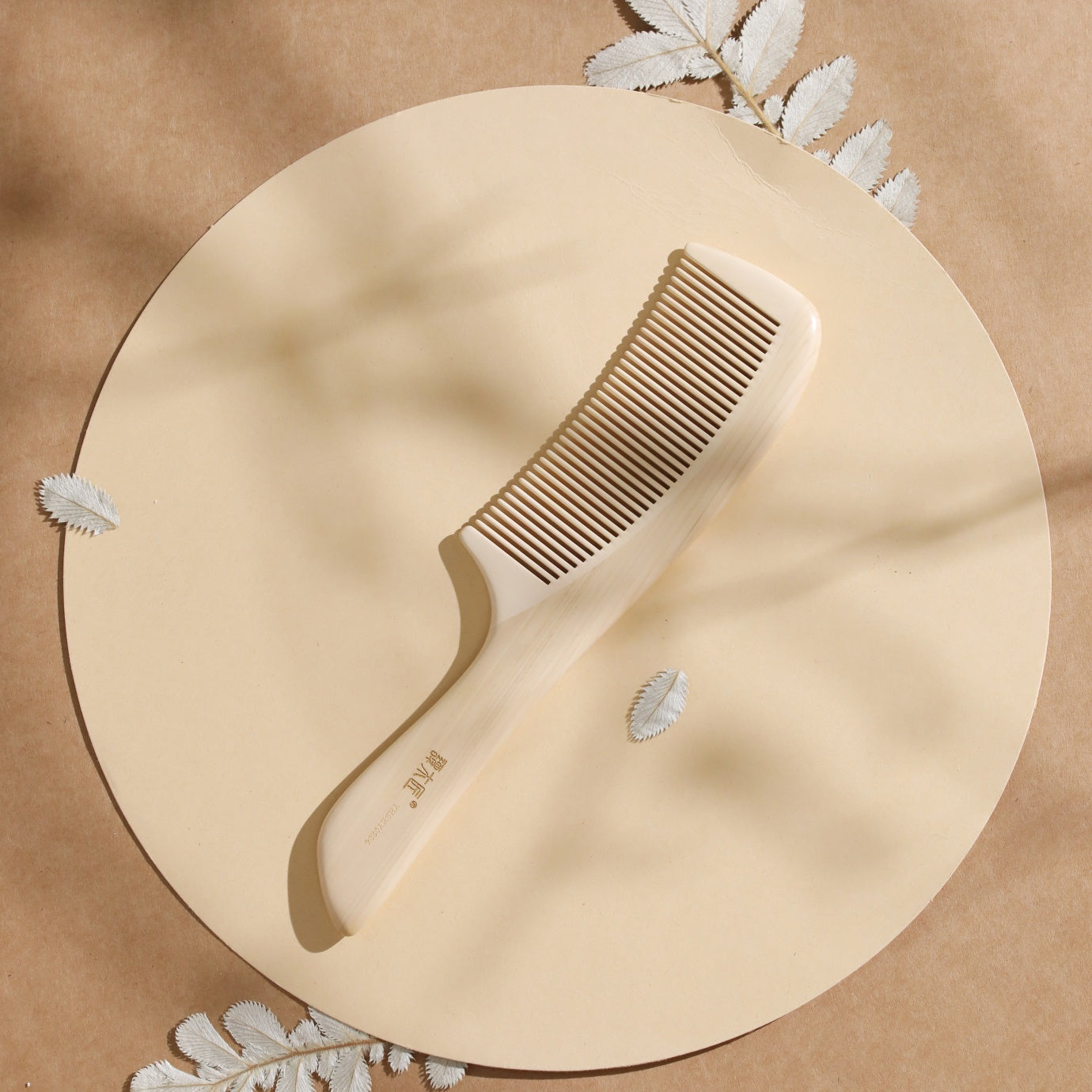 Wooden Fine Tooth Hair Comb-2