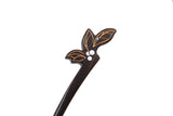Golden Leaves | Lacquer Art Ebony Hairpin Gift Set