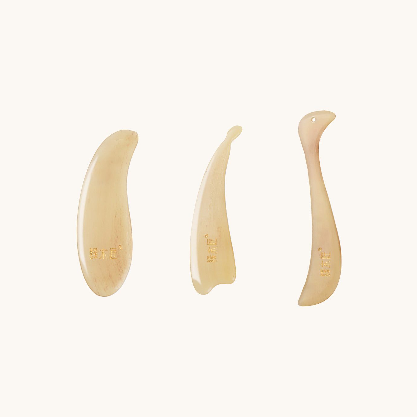 Massage Tool Guasha Board Set 3 pcs