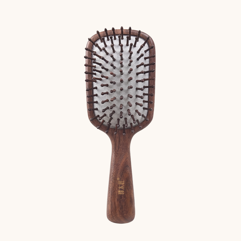 Cloud Cushion | Walnut Wood Hair Brush