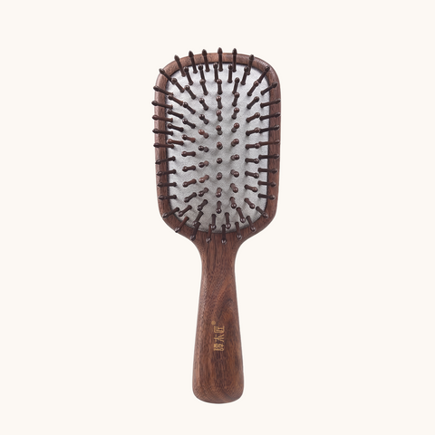 Cloud Cushion | Walnut Wood Hair Brush