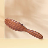 ROSEWOOD SCALP MASSAGER, cylinder bristles