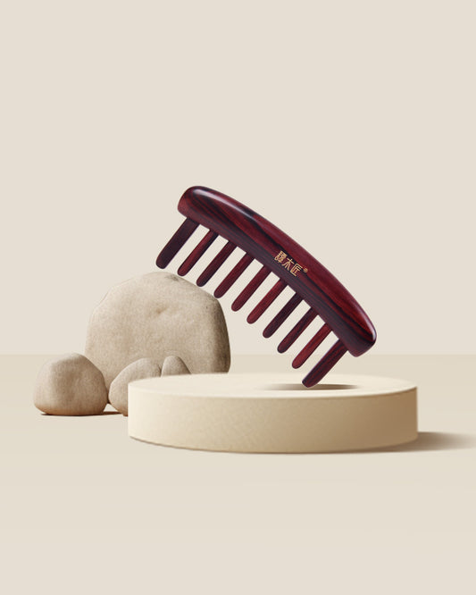 Wide-tooth ROSEWOOD Comb