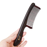 Artisan Wooden Hair Comb - Joyful Reunion