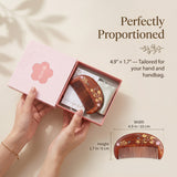 Abundant Blessings | Lacquer Art Craft Pau Rosa Wood Comb
