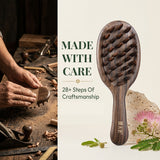 Radiant Bloom | Lacquer Art Craft Chacate Preto Scalp Massage Comb