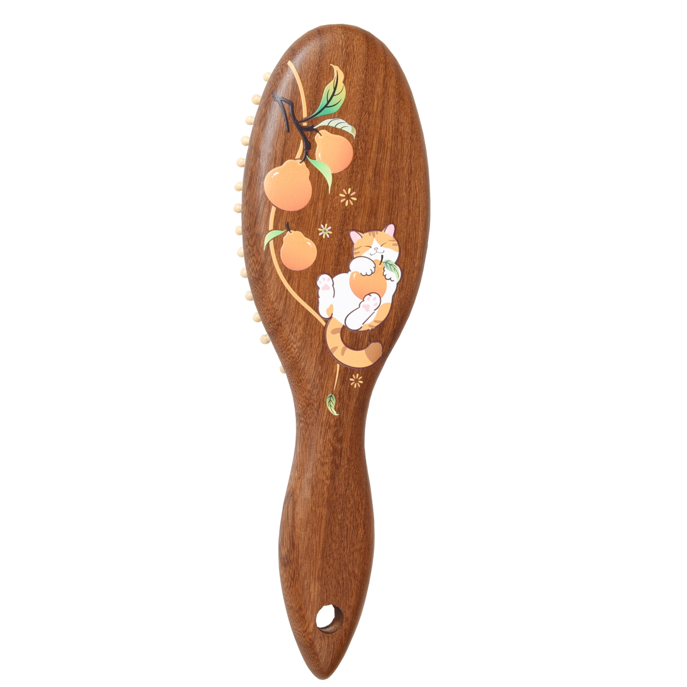 Orange Cat Hair Brush