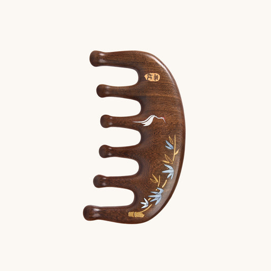 Scalp Massage Wooden Hair Comb  Worry-free