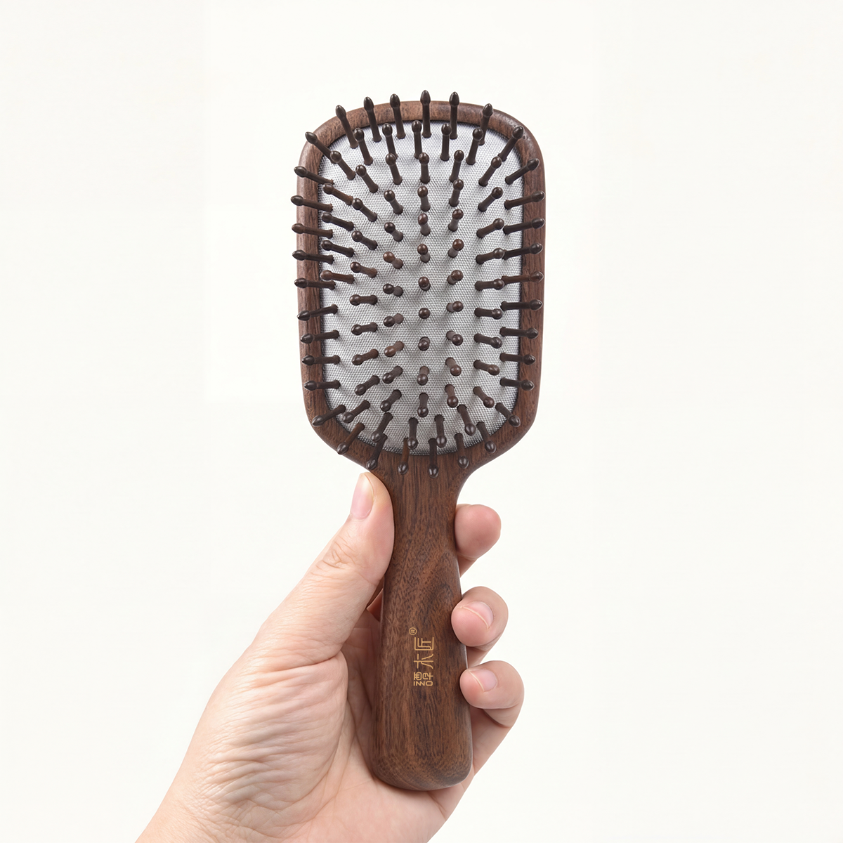 Cloud Cushion | Walnut Wood Hair Brush