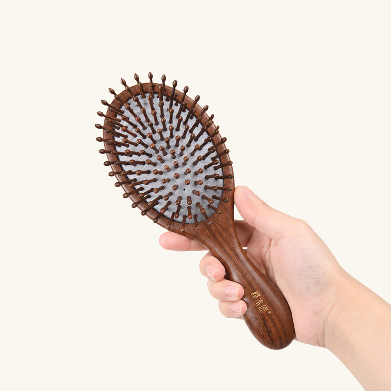 Dreambound Journey | Lacquer Art Craft South American Rosewood Cushion Brush