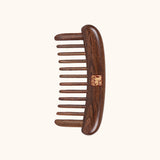 Rising Fortune | Lacquer Art South American Rosewood & Satine Bloodwood Comb
