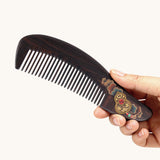 Abundant Blessings | Ebony Filigree Wood Comb