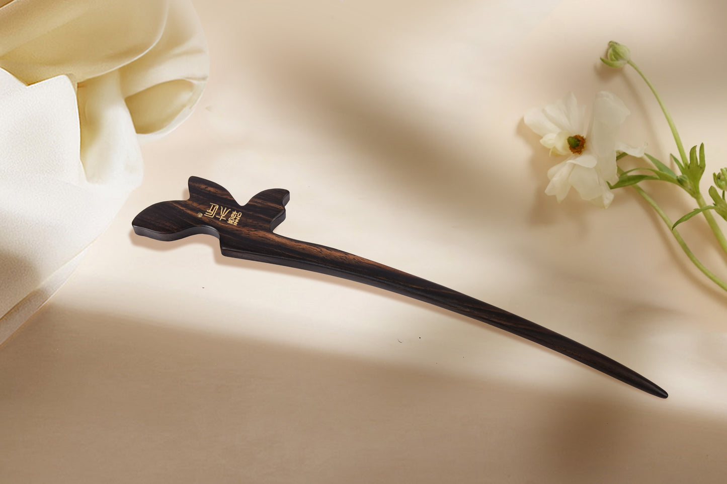 Golden Leaves | Lacquer Art Ebony Hairpin Gift Set