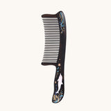 Dolphin Long Handle wooden comb