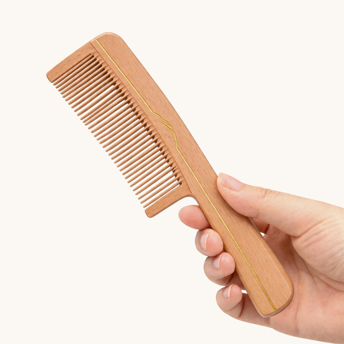FSC Certified Beech Wood comb Fine Tooth
