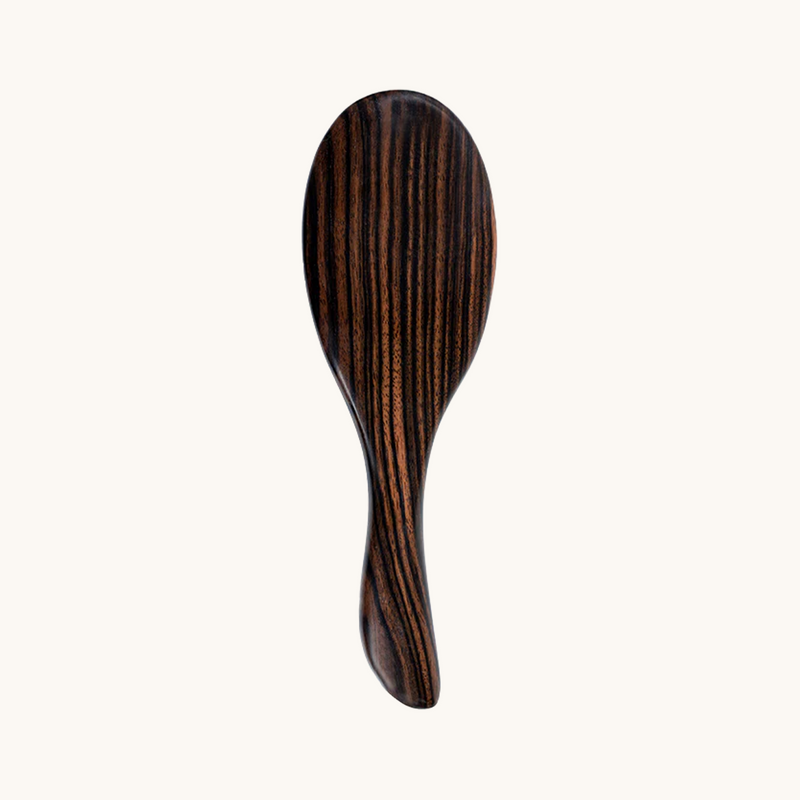 Brosse à cheveux en bois de rose